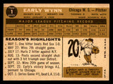 1960 Topps Baseball #001 Early Wynn White Sox EX-MT 540231