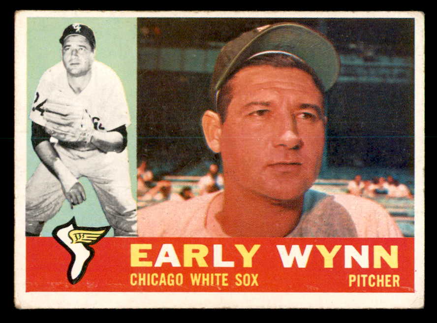 1960 Topps Baseball #001 Early Wynn White Sox VG-EX 540232