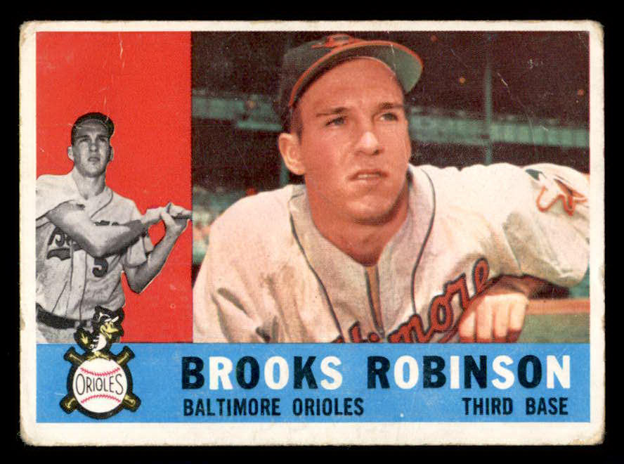 1960 Topps Baseball #028 Brooks Robinson Orioles FR-GD 540233
