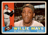1960 Topps Baseball #200 Willie Mays Giants Poor 540235