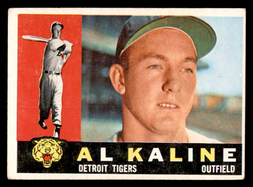 1960 Topps Baseball #050 Al Kaline Tigers VG 540246