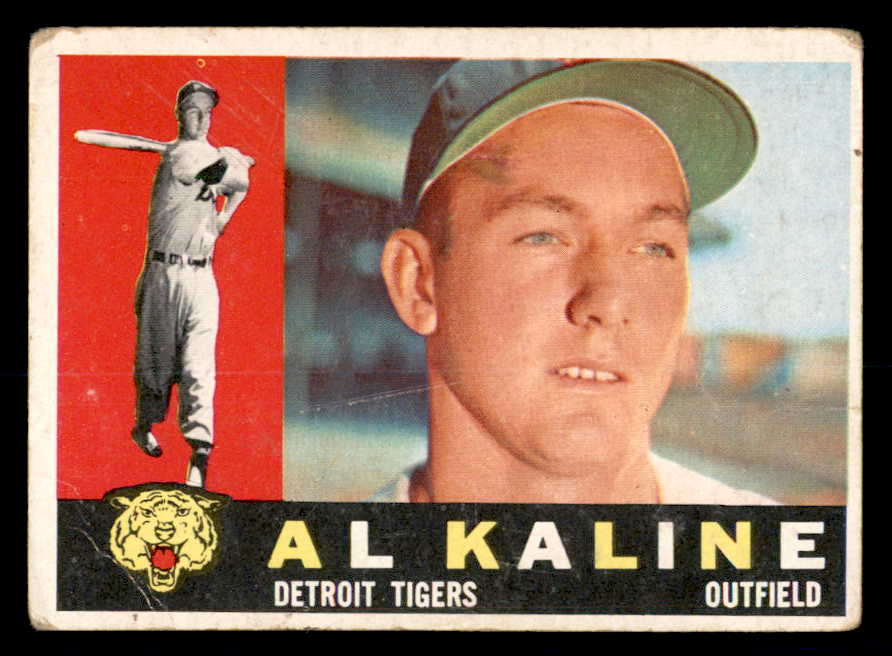 1960 Topps Baseball #050 Al Kaline Tigers GD-VG 540247