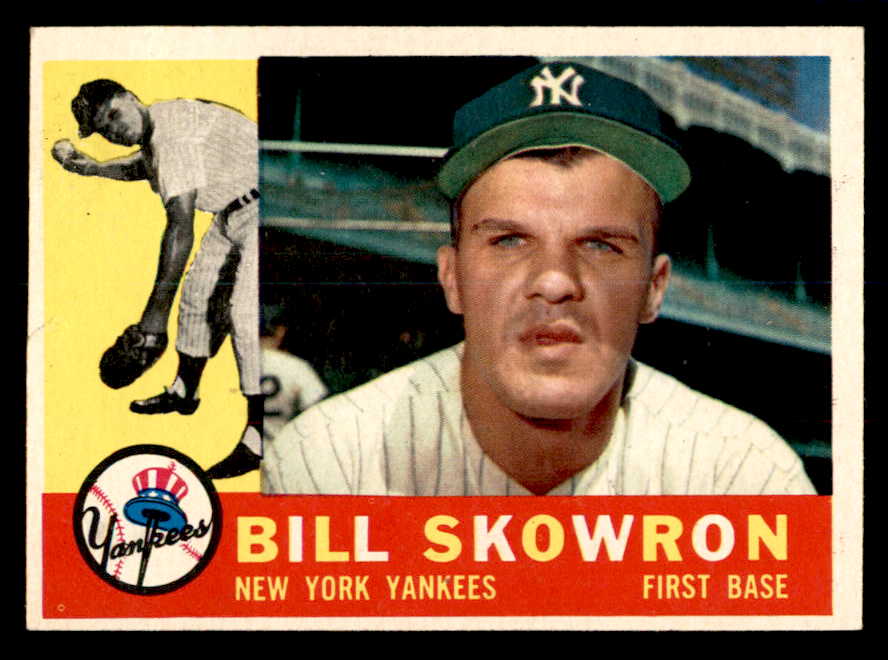 1960 Topps Baseball #370 Bill Skowron Yankees VG-EX 540261