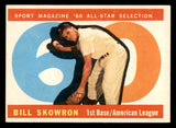 1960 Topps Baseball #553 Bill Skowron A.S. Yankees EX-MT 540266