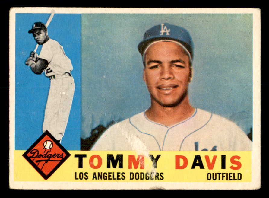 1960 Topps Baseball #509 Tommy Davis Dodgers GD-VG 540269