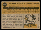 1960 Topps Baseball #509 Tommy Davis Dodgers GD-VG 540269
