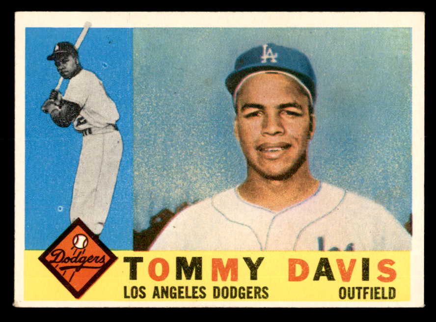 1960 Topps Baseball #509 Tommy Davis Dodgers EX-MT 540270