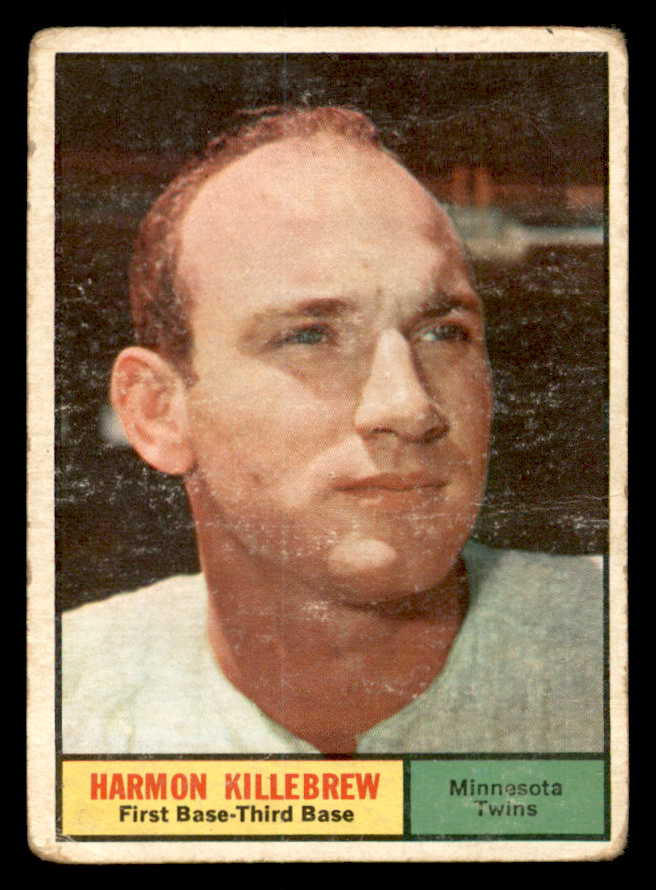 1961 Topps Baseball #080 Harmon Killebrew Twins GD-VG 540272