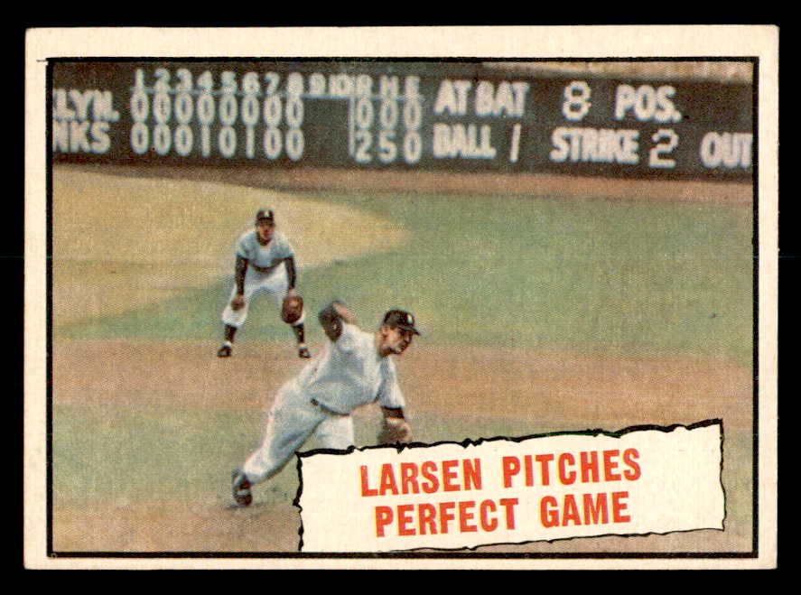 1961 Topps Baseball #402 Don Larsen IA Yankees EX-MT 540273