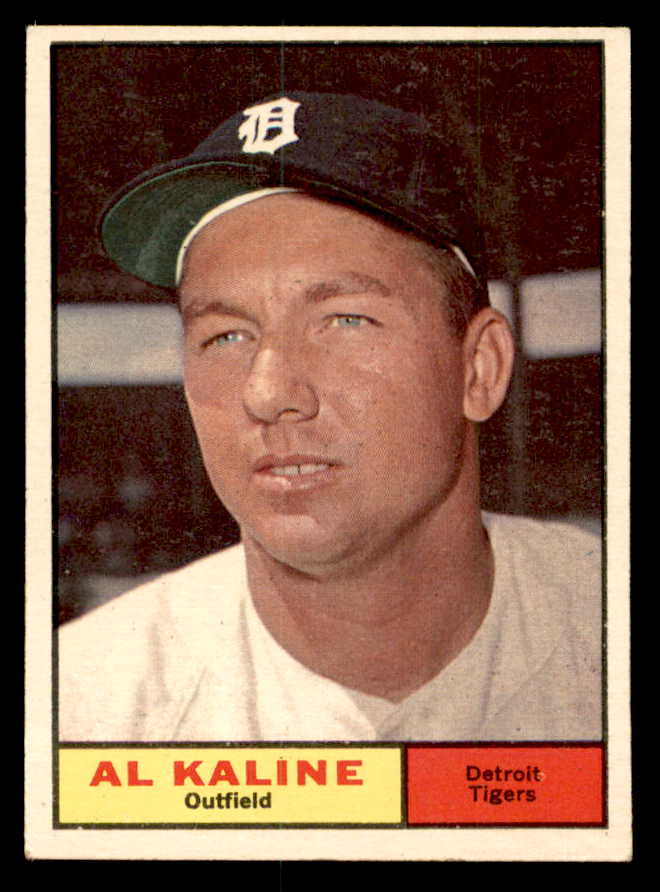 1961 Topps Baseball #429 Al Kaline Tigers EX 540276