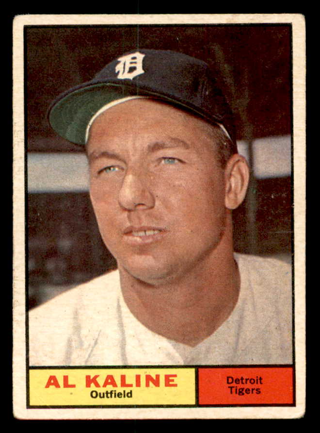 1961 Topps Baseball #429 Al Kaline Tigers VG 540277