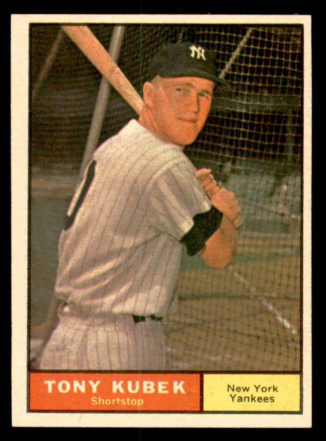 1961 Topps Baseball #265 Tony Kubek Yankees EX-MT 540287