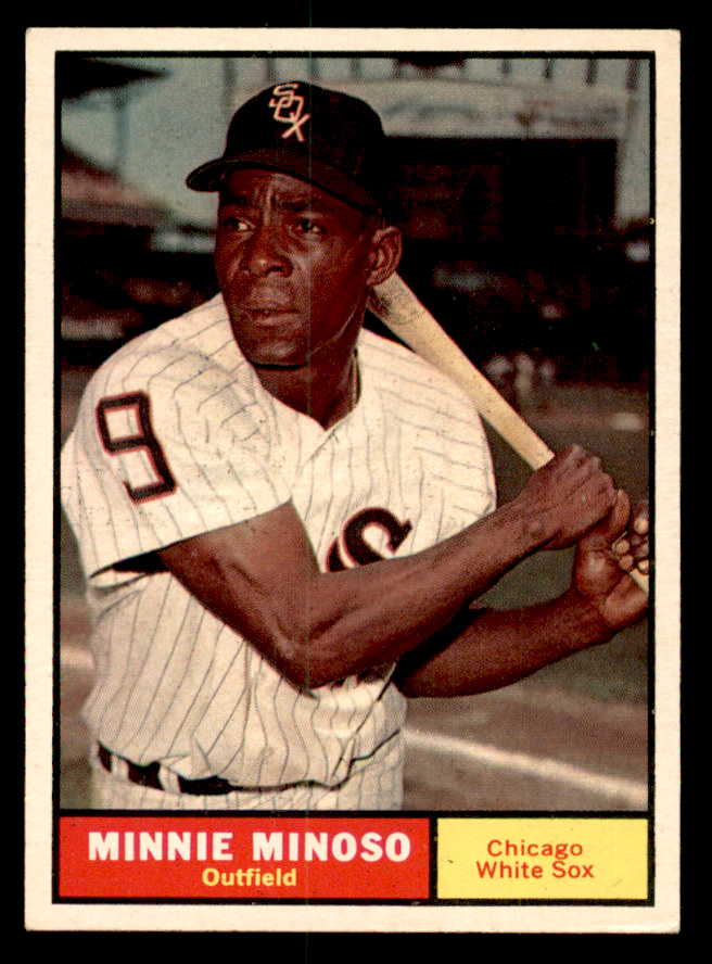 1961 Topps Baseball #380 Minnie Minoso White Sox EX-MT 540288