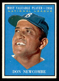 1961 Topps Baseball #483 Don Newcombe MVP Dodgers EX-MT 540289