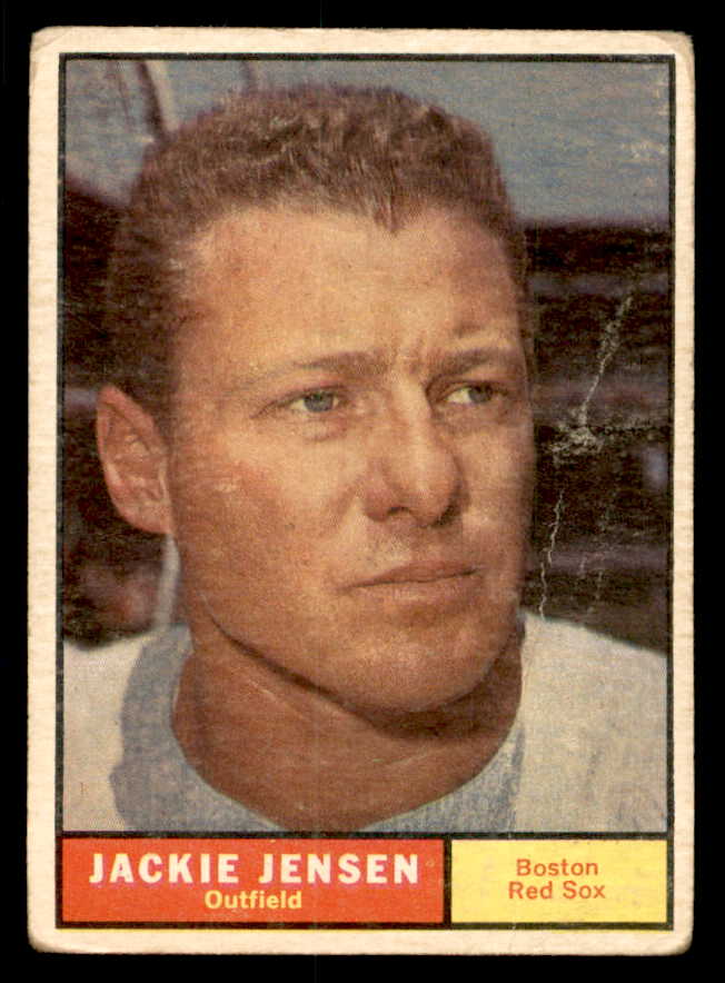 1961 Topps Baseball #540 Jackie Jensen Red Sox GD-VG 540292