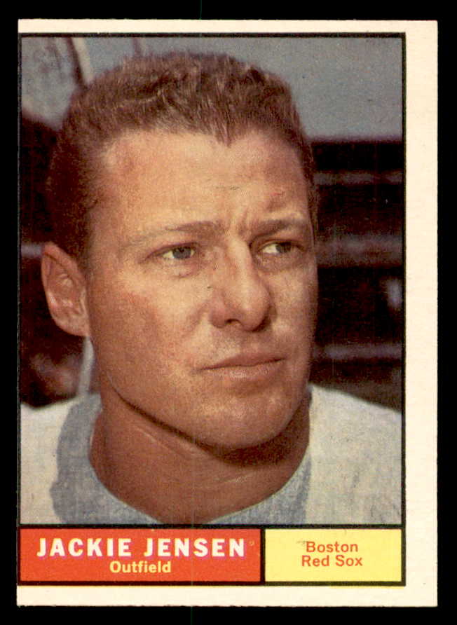 1961 Topps Baseball #540 Jackie Jensen Red Sox VG 540293