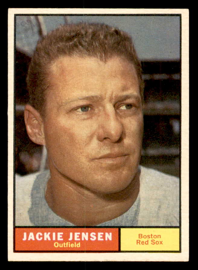 1961 Topps Baseball #540 Jackie Jensen Red Sox NR-MT 540294