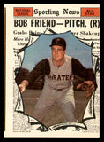 1961 Topps Baseball #585 Bob Friend A.S. Pirates GD-VG 540295
