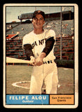 1961 Topps Baseball #565 Felipe Alou Giants FR-GD 540298
