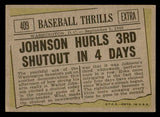 1961 Topps Baseball #409 Walter Johnson Senators EX-MT 540309