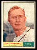 1961 Topps Baseball #505 Red Schoendienst Cardinals EX-MT 540315