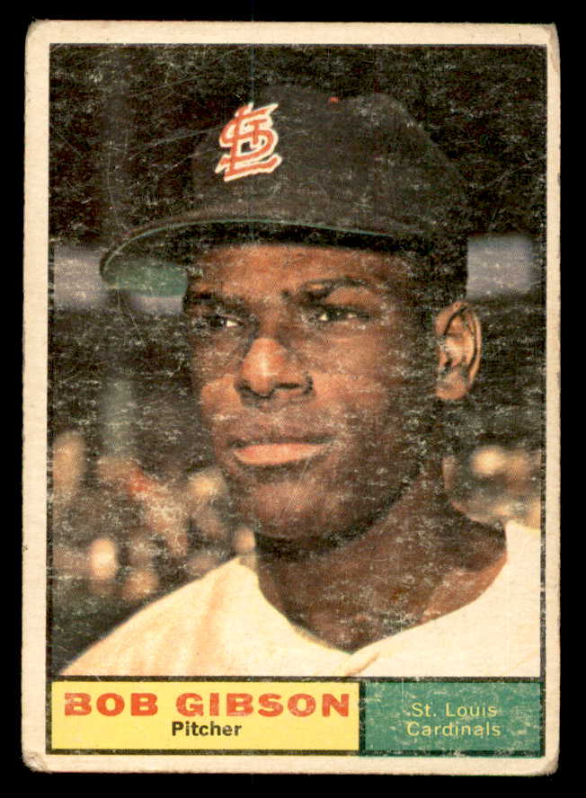 1961 Topps Baseball #211 Bob Gibson Cardinals FR-GD 540320