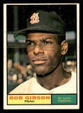 1961 Topps Baseball #211 Bob Gibson Cardinals VG-EX 540322