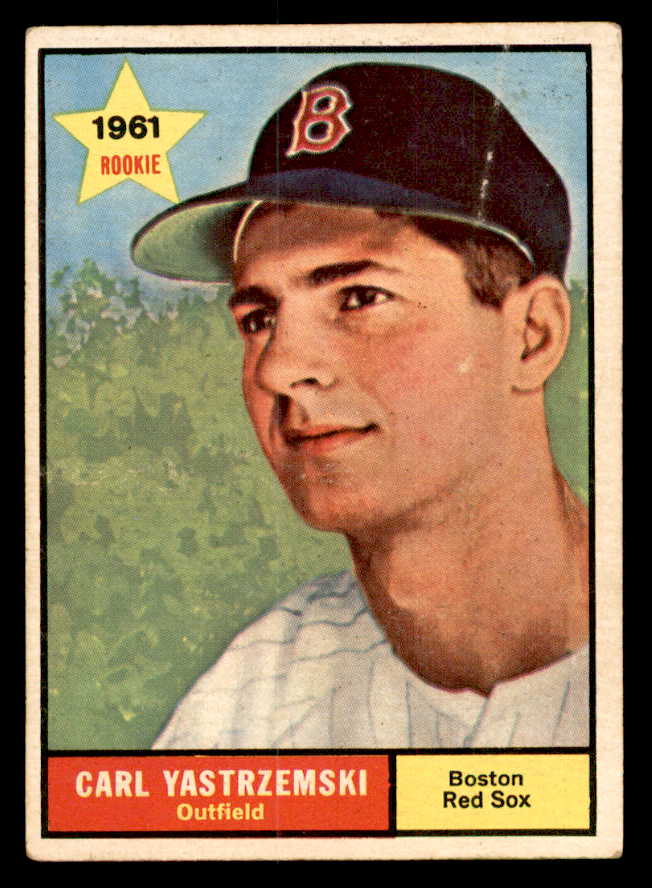 1961 Topps Baseball #287 Carl Yastrzemski Red Sox GD-VG 540323