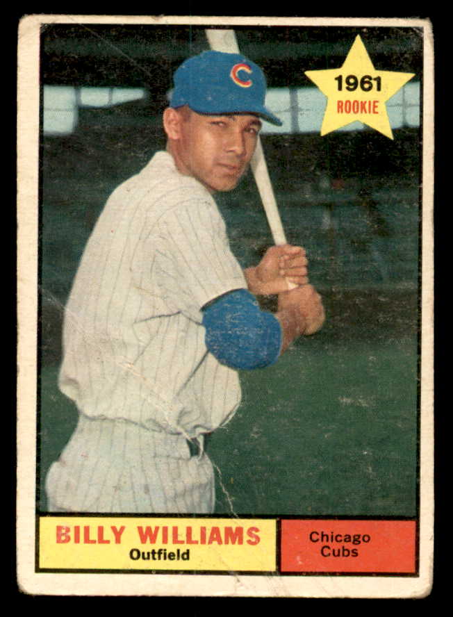 1961 Topps Baseball #141 Billy Williams Cubs FR-GD 540327