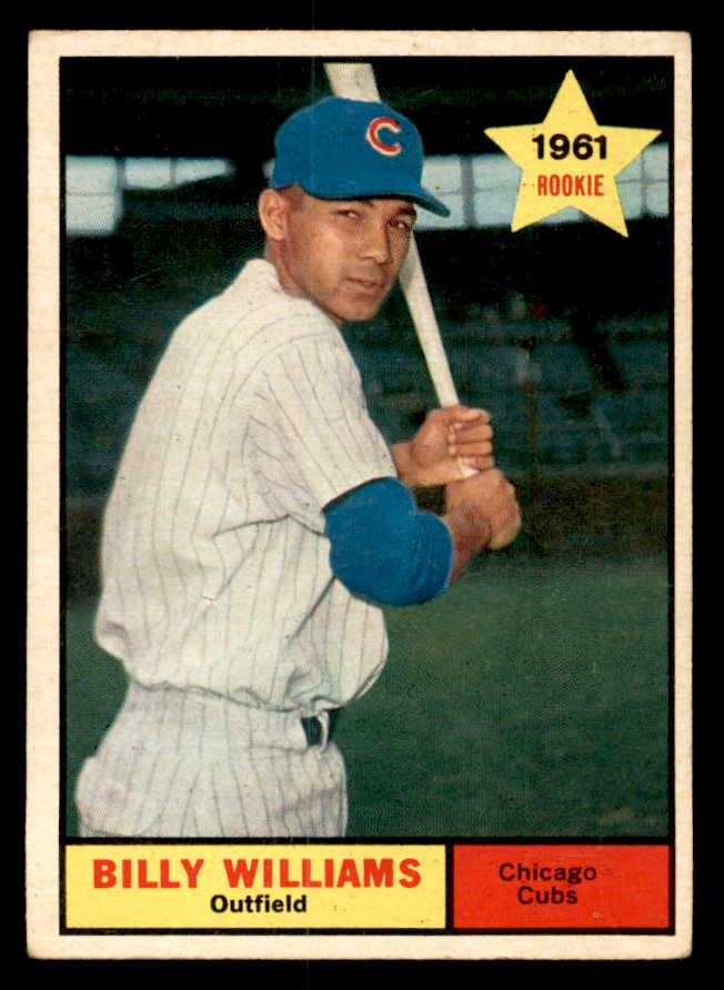 1961 Topps Baseball #141 Billy Williams Cubs VG-EX 540329