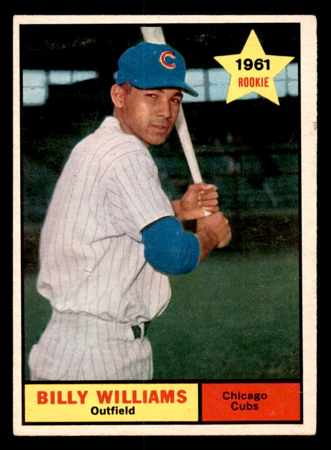 1961 Topps Baseball #141 Billy Williams Cubs EX 540330