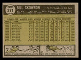 1961 Topps Baseball #371 Bill Skowron Yankees NR-MT 540339