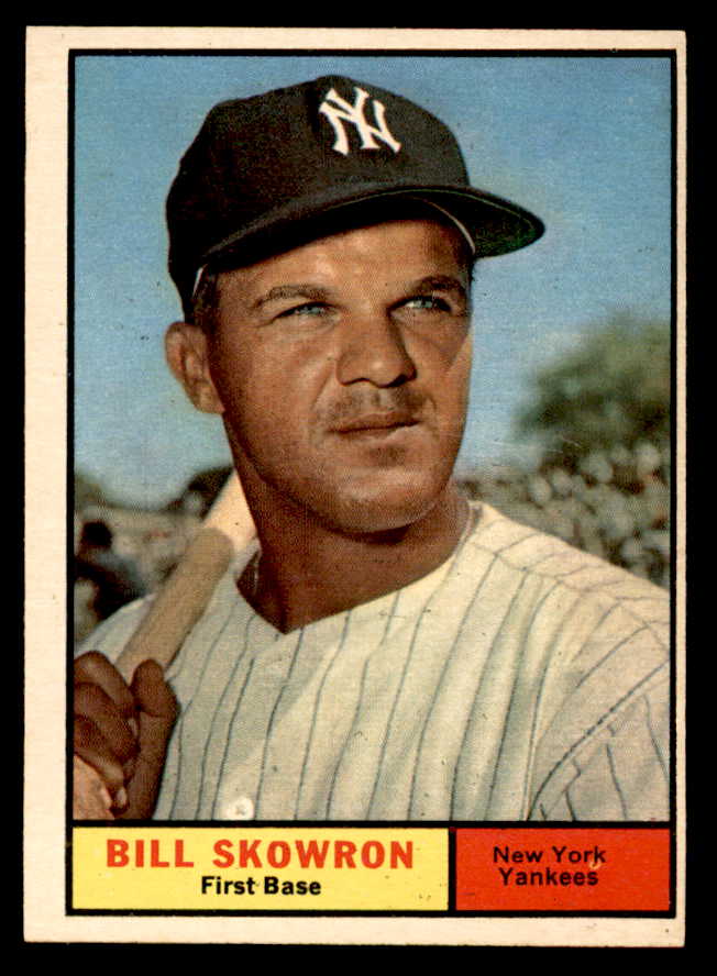 1961 Topps Baseball #371 Bill Skowron Yankees EX-MT 540342
