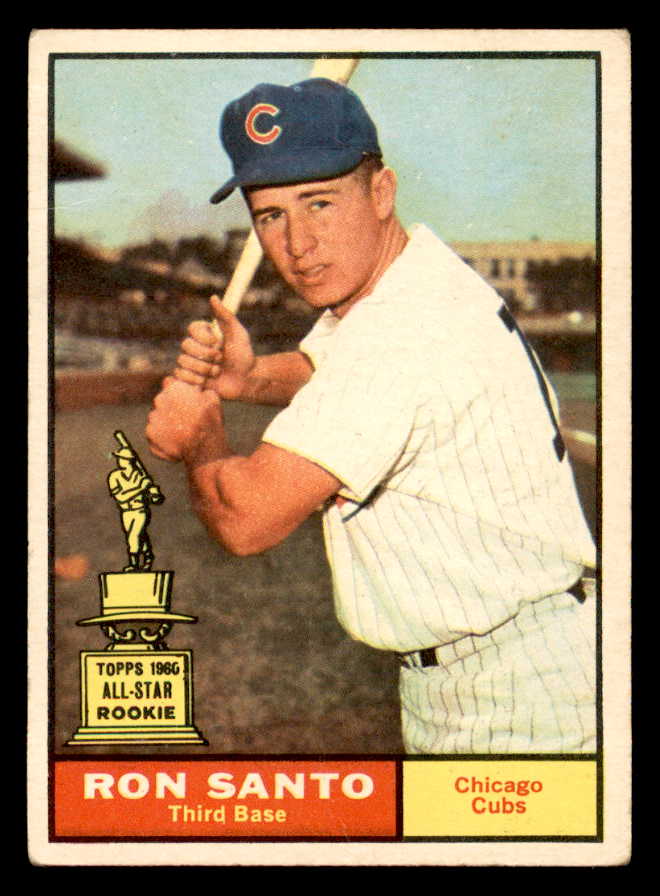 1961 Topps Baseball #035 Ron Santo Cubs GD-VG 540349