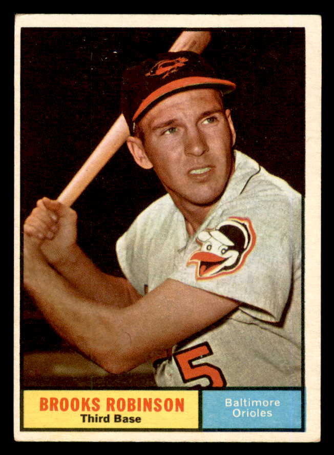1961 Topps Baseball #010 Brooks Robinson Orioles VG-EX 540353