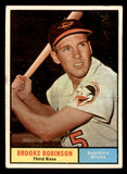 1961 Topps Baseball #010 Brooks Robinson Orioles VG-EX 540354
