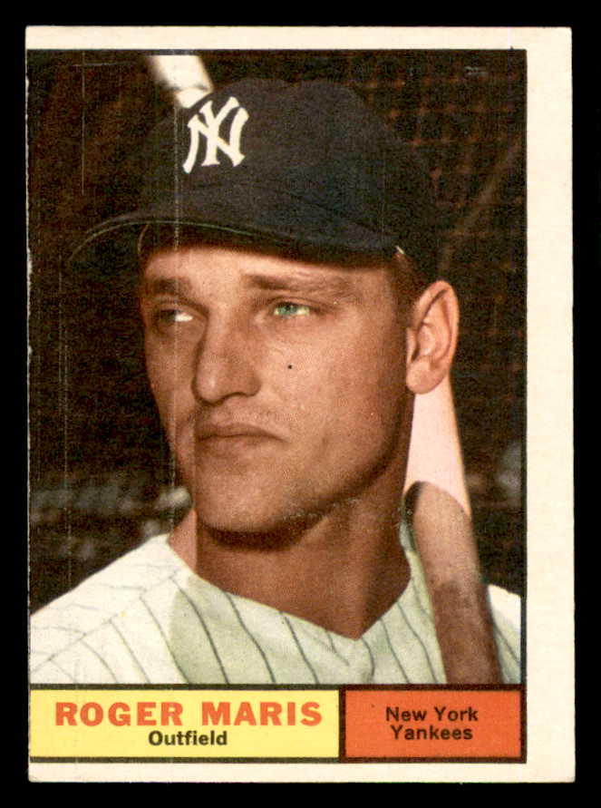 1961 Topps Baseball #002 Roger Maris Yankees VG 540364