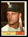1961 Topps Baseball #002 Roger Maris Yankees VG 540364