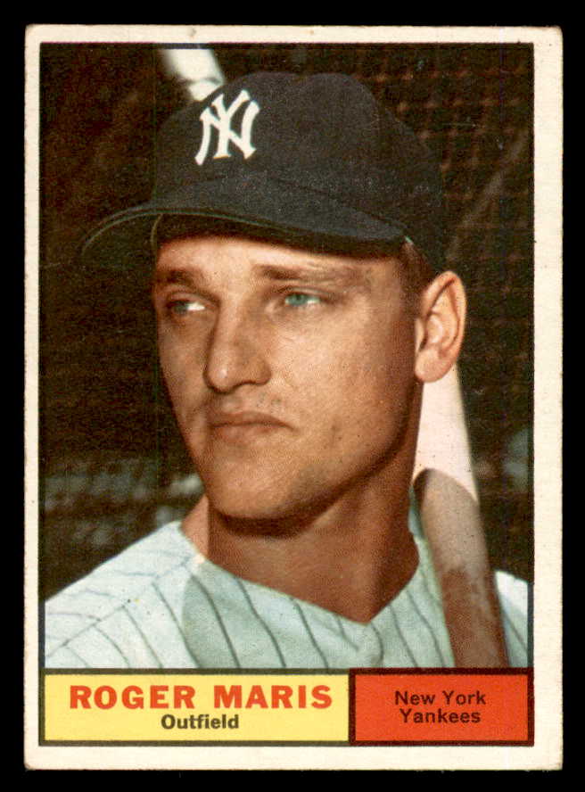 1961 Topps Baseball #002 Roger Maris Yankees VG-EX 540367