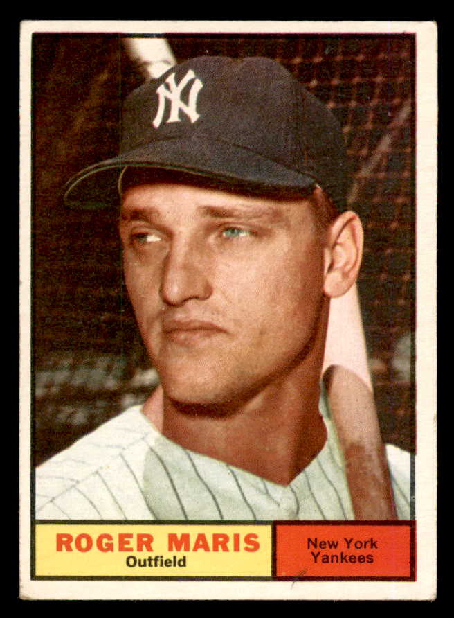 1961 Topps Baseball #002 Roger Maris Yankees VG-EX 540368