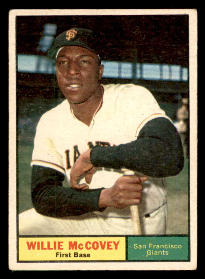 1961 Topps Baseball #517 Willie McCovey Giants VG-EX 540371