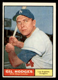 1961 Topps Baseball #460 Gil Hodges Dodgers VG-EX 540392