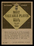 1961 Topps Baseball #482 Willie Mays MVP Giants VG-EX 540402