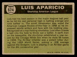 1961 Topps Baseball #574 Luis Aparicio A.S. White Sox GD-VG 540416