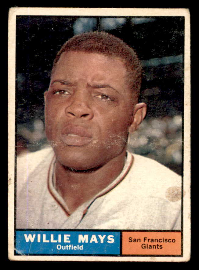 1961 Topps Baseball #150 Willie Mays Giants GD-VG 540418