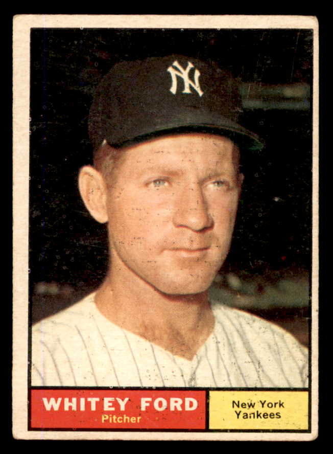 1961 Topps Baseball #160 Whitey Ford Yankees VG-EX 540433
