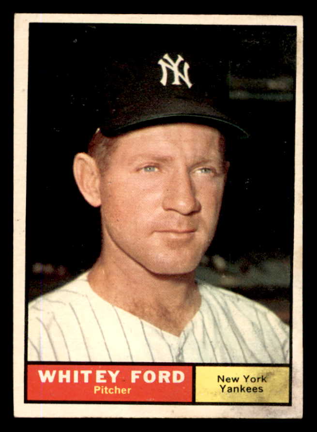 1961 Topps Baseball #160 Whitey Ford Yankees VG-EX 540434