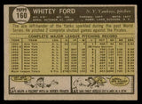 1961 Topps Baseball #160 Whitey Ford Yankees EX+/EX-MT 540435