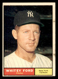 1961 Topps Baseball #160 Whitey Ford Yankees EX+/EX-MT 540436