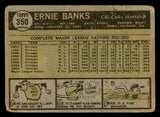 1961 Topps Baseball #350 Ernie Banks Cubs FR-GD 540437